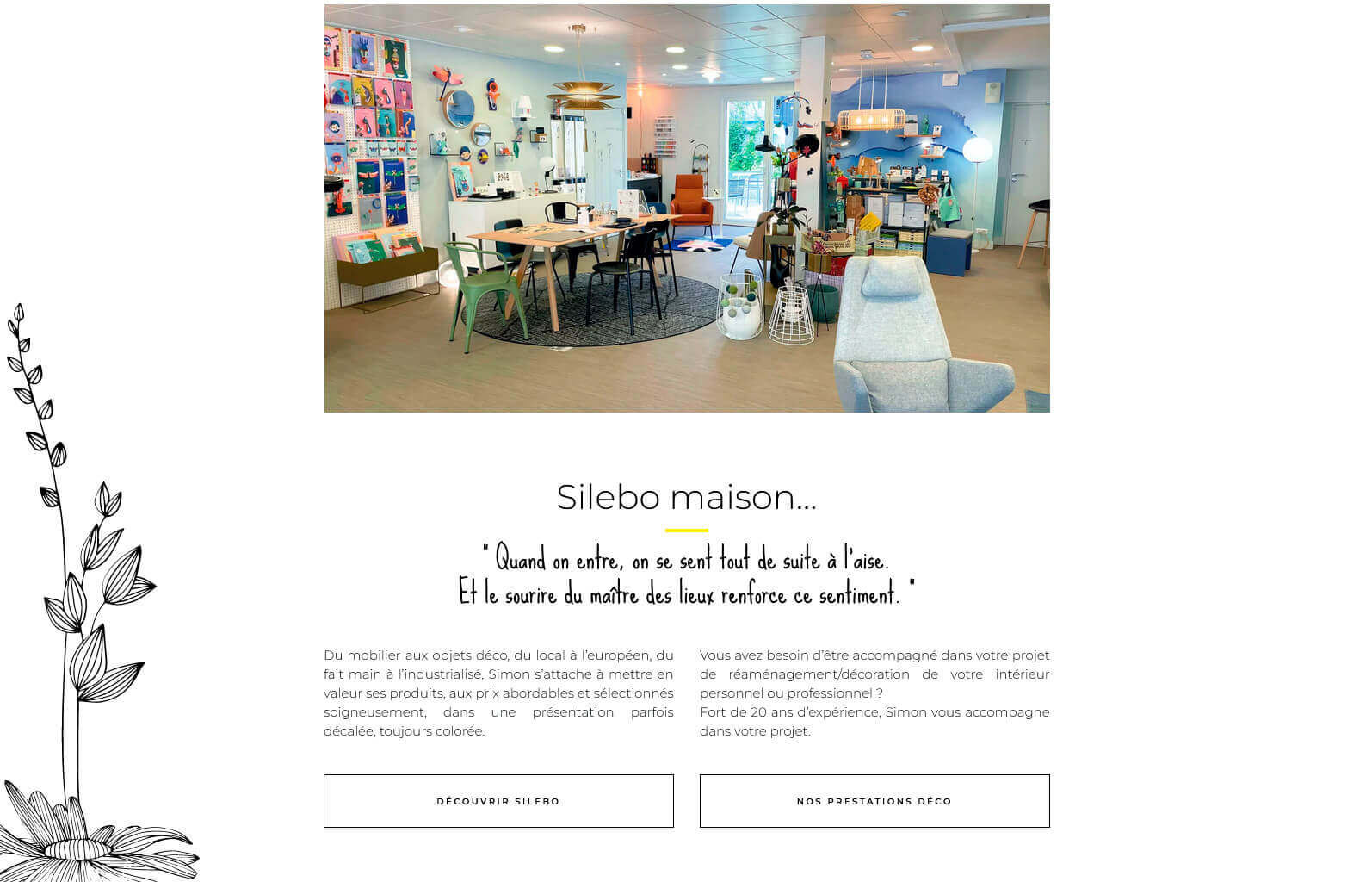 Silebo maison ! Site Catalogue