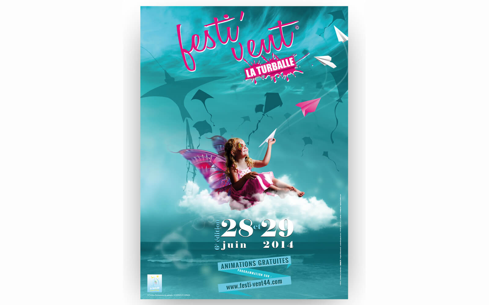 Affiche Festi'vent La Turballe