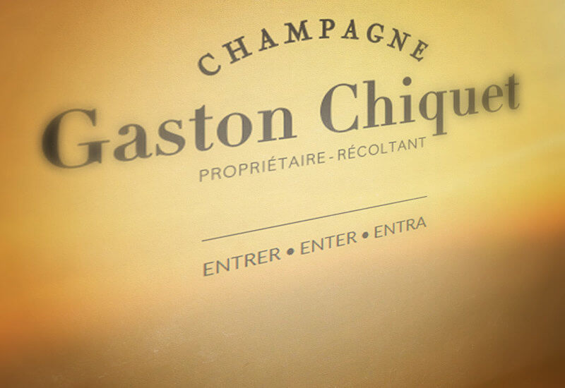 Champagne Gaston Chiquet - Agence Celuga