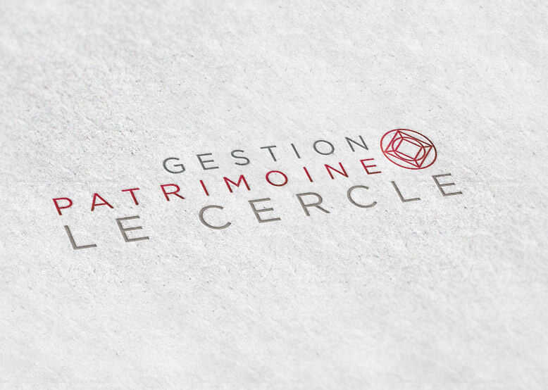 Gestion patrimoine LE CERCLE - Direction artistique / Webdesign / Intégration